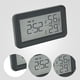 thumbnail image 5 of Reloj despertador digital con pantalla LCD, termómetro, higrómetro, monitor digital de temperatura y humedad, alarma con función de repetición y reloj inteligente, calendario y reloj electrónico., 5 of 6