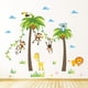 thumbnail image 5 of Vinil Decorativo Infantil Palmeras Y Animales De La Selva Dara Baby Syene VinDe053, 5 of 5