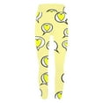 thumbnail image 7 of QQAMB Womens Leggings Valentine's Day Heart Printed Sport Fitness High Waisted Elastic Waisted Yoga Pants Yellow 2XL, 7 of 7