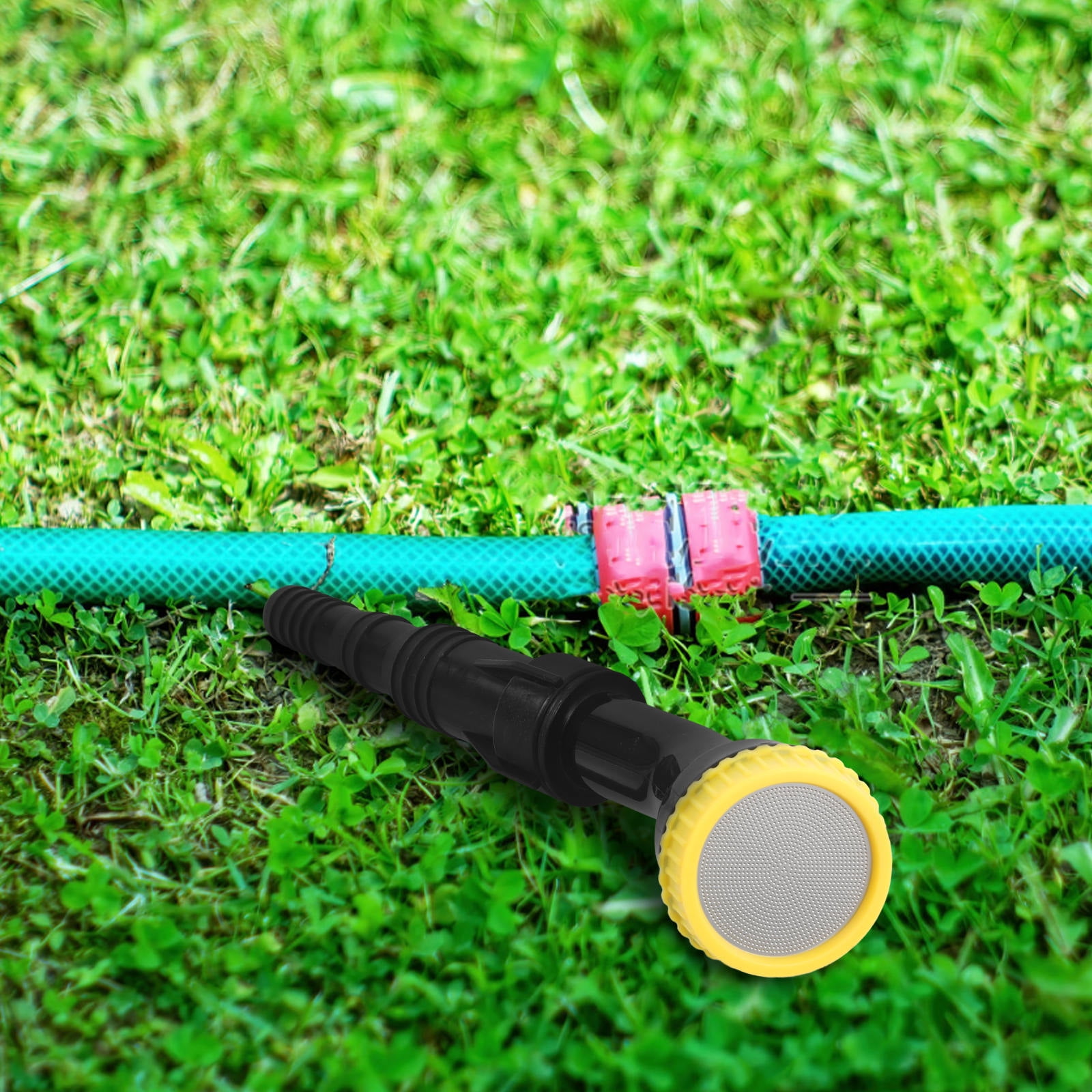 WHAMVOX Garden Hose Nozzle Hose Sprayer Black ABS Efficient Watering For Flower Pot Watering 2Pack