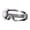 Black, variant on Clear Lens Riding Goggles with Full Seal Eye Coverage and Adjustable Strap for Outdoor Tasks and Everyday Cycling