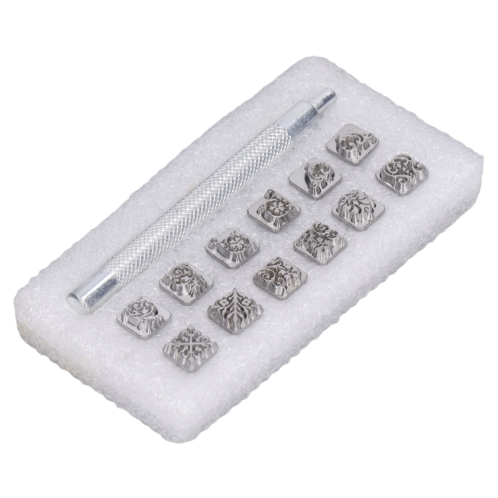 Leather Stamping Kit, Leather Stamps Novel Pattern Light Weight For