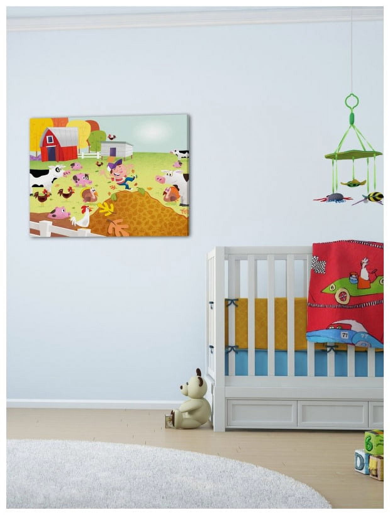 Marmont Hill "Farm" by Curtis Painting Print on Canvas