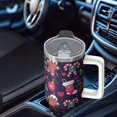 thumbnail image 4 of 40oz Xmas Tumbler with Handle and Straw Leak Proof Stainless Steel Cup Christmas Presents Gifts for Women Men, 4 of 4