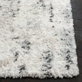 thumbnail image 3 of SAFAVIEH Berber Basil Abstract Shag Area Rug, 4'5" x 6'5", Ivory/Grey, 3 of 8