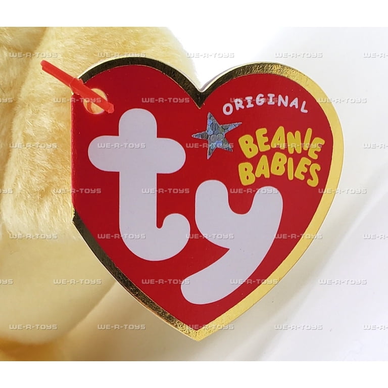 Ty Beanie Baby Colorado Columbine the Bear with Yellow Ribbon