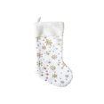 thumbnail image 2 of Christmas White Snowflake Stockings, 18"Large Super Soft Knitted Xmas Stocking for Kids, Christmas Decoration Holiday and Family Stocking for Fireplace Christmas Holiday Party Decoration, 2 of 6
