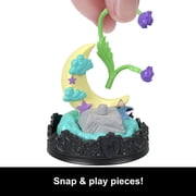 Monster High Pet Keychains, Animal Figures with Accessories and Buildable Terrarium