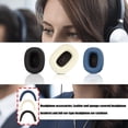 thumbnail image 2 of Replacement Silicone Ear Pad Headbands Covers for Headphone Comfortable Earpads Cushions, 2 of 9