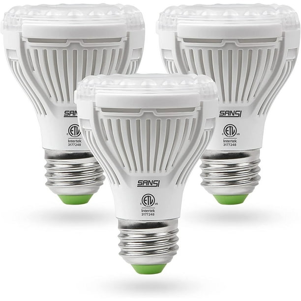 SANSI PAR20 LED Grow Light Bulb, 10W=150W Full Spectrum Plant Light