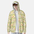 thumbnail image 2 of Balery Frogs And Botanical Sudadera ligera de manga larga con capucha y protección solar UPF 50+ para hombre y mujer, ideal para pesca y running-Large, 2 of 7