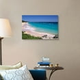 thumbnail image 4 of Great Big Canvas "Pink sand beaches at Warwick Long Bay Bermuda"  by John Bachmann Navy Blue White   Wrapped Canvas Print Wall Artwork, 4 of 7