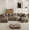 Brown, variant on Wiilayok U Shaped Sectional Sofa,Modular Cloud Corduroy Sofa Couch with Extra Deep Seat for Living Room Sofa, No Assembly, Black