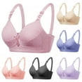 thumbnail image 3 of Patlollav Bras for Womens Wire Free Underwear Onepiece Bra Everyday Underwear Bras, 3 of 5