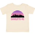 thumbnail image 3 of Inktastic Charlotte North Carolina Gifts Skyline Girls Baby T-Shirt, 3 of 5