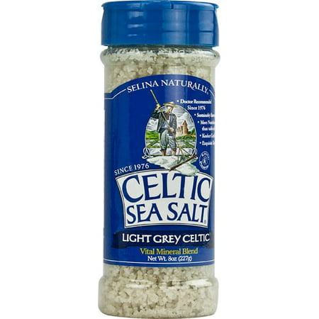 Celtic Sea Salt Grey Coarse Salt Shaker, 8 Oz