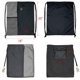 thumbnail image 2 of Mochila con cordón, bolsa de gimnasio deportiva para mujeres, hombres, niños, tamaño grande con cremallera y bolsillos de malla para botellas de agua JFHHH pequeña, 2 of 5
