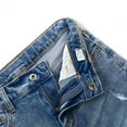 thumbnail image 5 of Kidscool Space Kids Ripped Fashion Elastic Band Inside Soft Slim Jeans,Light Blue,13-14 Years, 5 of 7