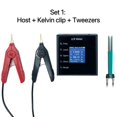 thumbnail image 1 of LCR-P1 Mini for Smart Digital Tweezers LCR ESR Tester Automatic Identification Kelvin clip, 1 of 7
