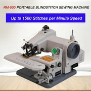CDZHLTG 110V 1200 Stitches/min Electric Blindstitch Sewing Machine Portable Blindstitch Machine