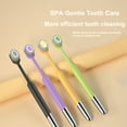 thumbnail image 5 of Adult Manual Toothbrushes with Soft Bristles- Ultra Gentle Cleaning with Wide Head for Sensitive Teeth & Braces Care,1 Pack, 5 of 5