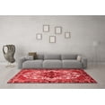 thumbnail image 3 of Ahgly Company Indoor Square Persian Red Traditional Area Rugs, 5' Square, 3 of 4