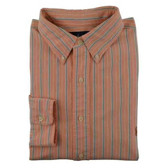 Men's Big - Tall Classic-Fit Striped Oxford Shirt-S-LT