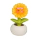 thumbnail image 2 of Girasol artificial en maceta, centro de mesa con flores artificiales, minifigura de coche Estilo a, 2 of 9