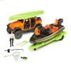 Adventure Force Jeep with Bass Boat Set