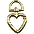 thumbnail image 4 of Heart Shape Swivel Buckle 6PCS 46mm Alloy Light Gold Heart Shape Spring Snap Swivel Lobster Clasp Hooks for Handbag Bag Strap Keychains DIY Craft, 4 of 5