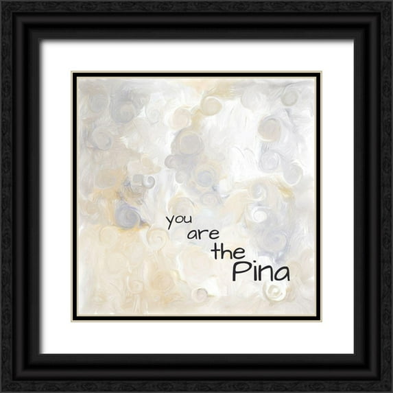 Murdock, Ramona 15x15 Black Ornate Wood Framed with Double Matting Museum Art Print Titled - Colada