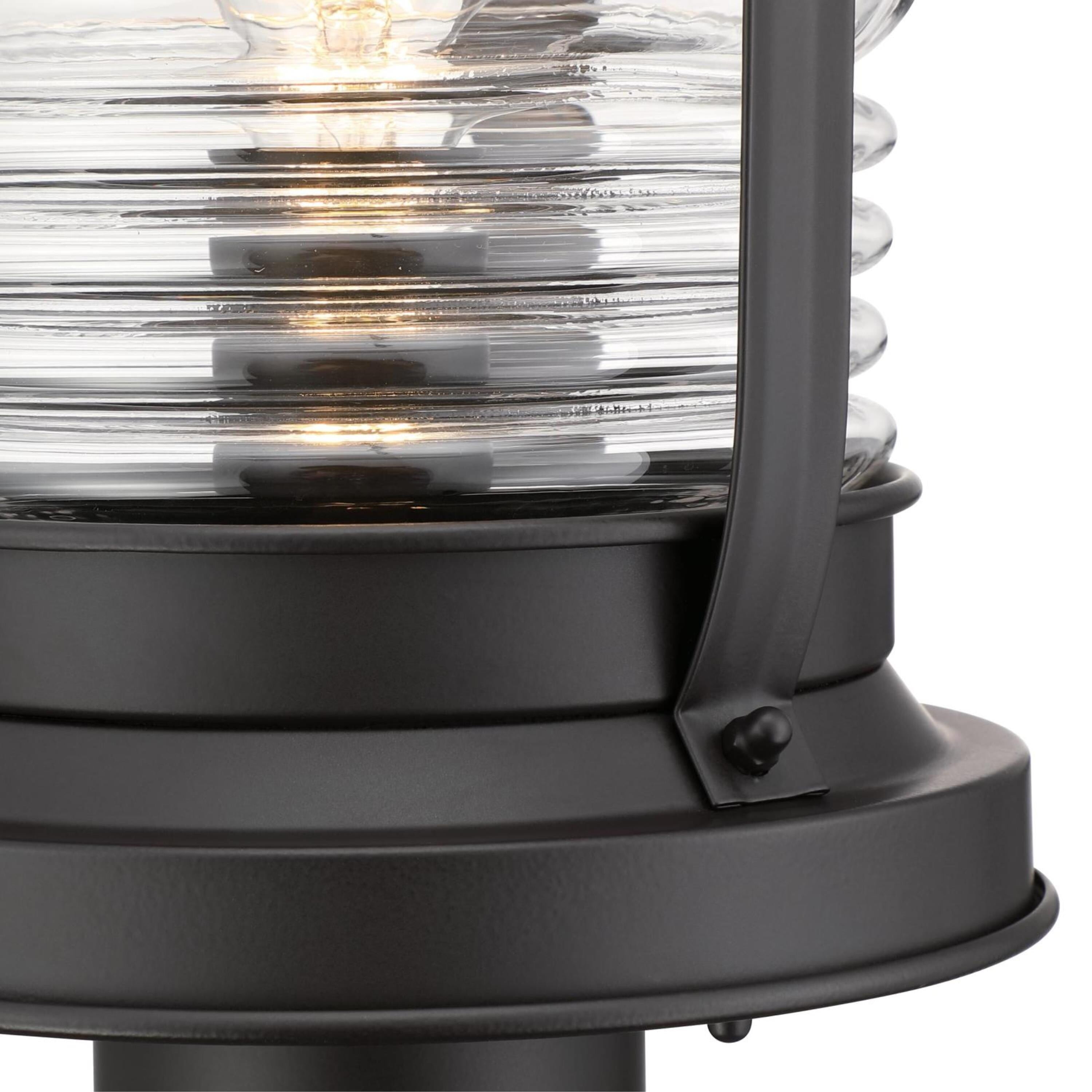 Westinghouse 6113300 Weatherby 8" Tall Outdoor Single Head Post Light - Bronze