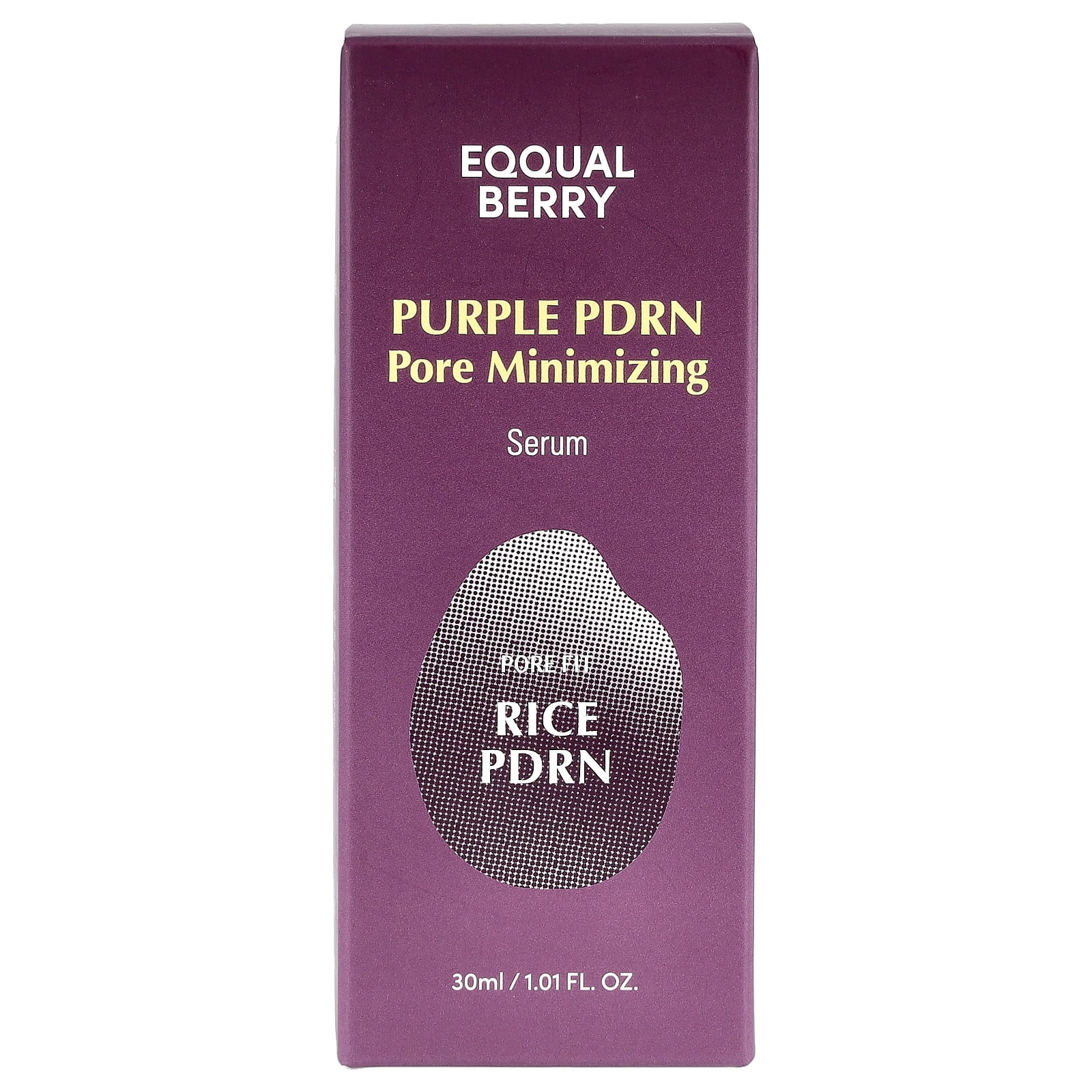 EQQUALBERRY Purple PDRN Pore Minimizing Serum , 1.01 fl oz (30 ml)