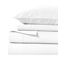 thumbnail image 2 of Superior 1000 Thread Count 4-Piece Cotton Blend Sheet Set, Queen, White, 2 of 5