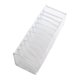 thumbnail image 1 of Organizador de cajones para ropa interior, compartimentos plegables para armario, almacenamiento de ropa interior Blanco 11 Rejillas, 1 of 9