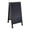 Black, variant on HBCY Creations Black A-Frame Chalkboard with 8 Chalk Markers