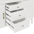 thumbnail image 5 of Crosley Furniture Landon Sideboard in White- 57" x 19" x 30", 5 of 10