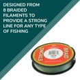 thumbnail image 5 of Ardent Strong Braid Fishing Line - Green 40-300 yard, 5 of 6