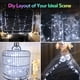 thumbnail image 4 of Fairy Lights BOSSERN 60 LED, funciona con pilas, paquete de 6, color blanco frío, 4 of 7