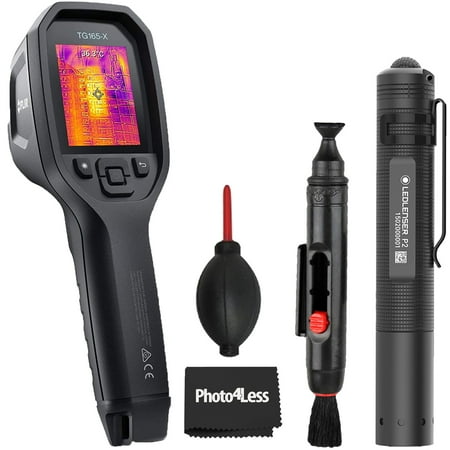 FLIR TG165 X Spot Thermal Camera + Mini Key-Chain Flashlight - Top Value Bundle!