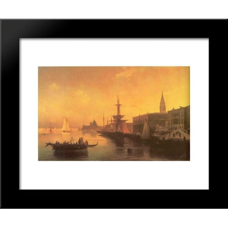 Venice 20x24 Framed Art Print by Aivazovsky, Ivan