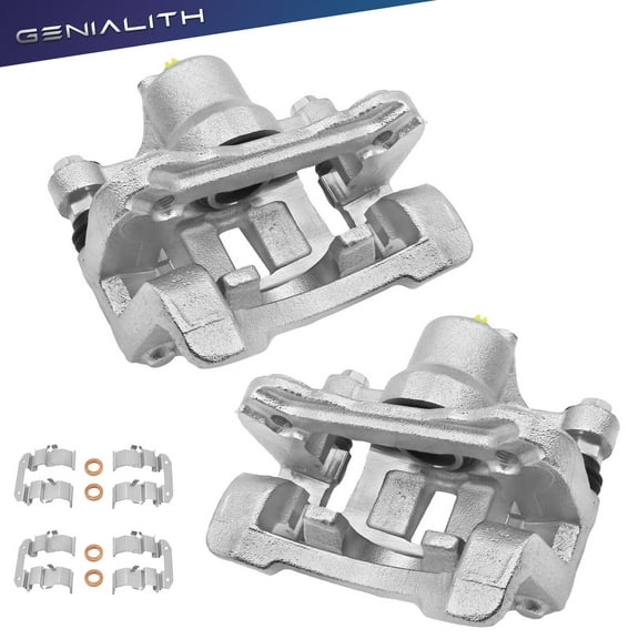 Rear LH&RH Disc Brake Caliper w/ Brackets for Hyundai Tucson Kia Sportage