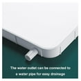 wangc123 Portable Drip Pan, Condensate Drain Pan Plastic Drip Tray, Air Conditioner External
