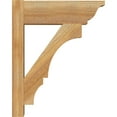 thumbnail image 3 of Ekena Millwork 6"W x 16"D x 20"H Balboa Rough Sawn Traditional Outlooker, Western Red Cedar, 3 of 4