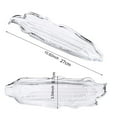 thumbnail image 7 of LEEYNEER Corn Trays Transparent Corn Dishes  Corn Trays with 2 Pcs Corn Holders on the Cob Skewers Transparent Corn Dishes Corn Holders Cob Dinnerware, 7 of 7