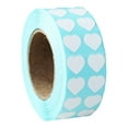thumbnail image 1 of Etiquetas para accesorios, etiquetas térmicas, rollo de pegatinas (3000 unidades/1 rollo) para logotipos DIY Forma de corazón, 1 of 9