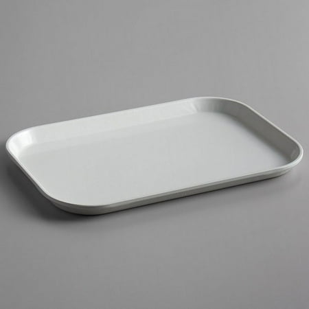 Cambro 1015MT148 10" x 15" x 3/4" White Fiberglass Market Tray