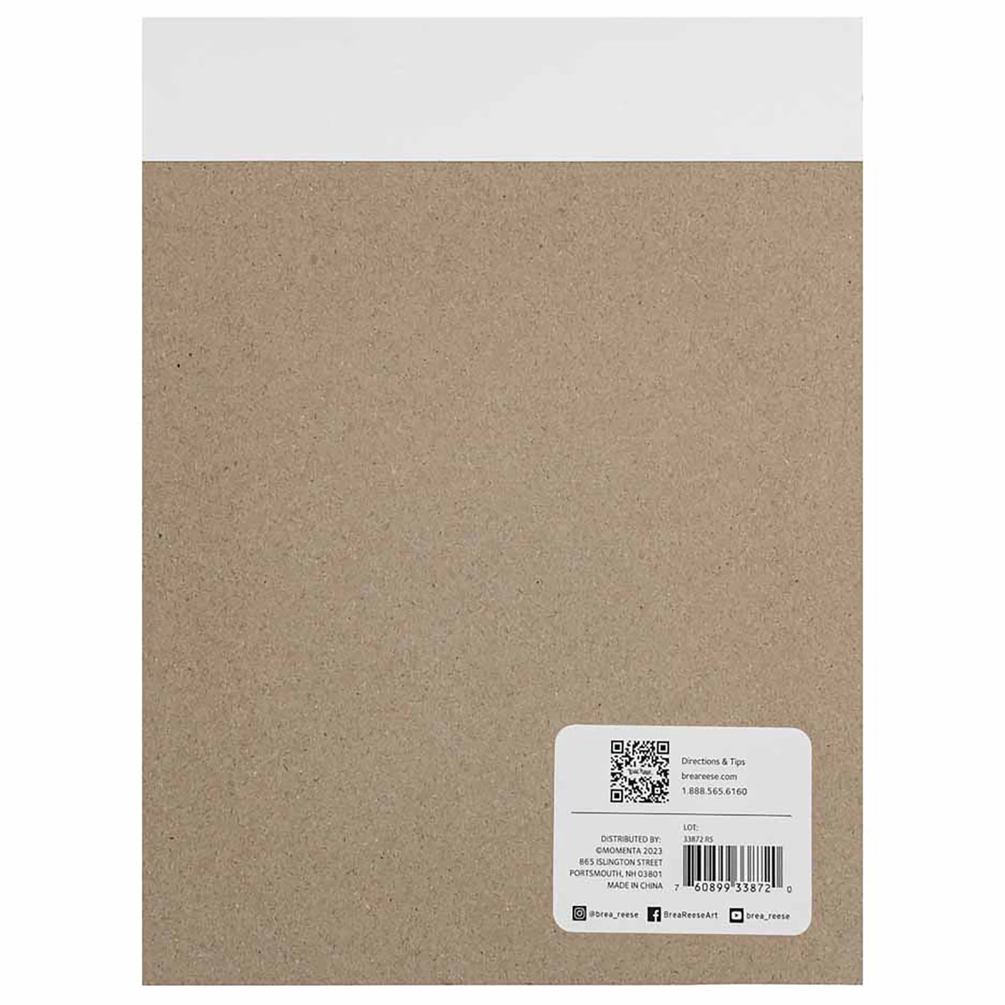 Brea Reese: Mixed Media Paper Pad 60 Sheets - 9x12" - 98 lb, Acid-Free, Layering & Collaging, Durable & Perfect for All Mediums, Adult Art Supplies