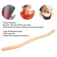 thumbnail image 5 of LAZIOEGR Large M-Shaped Wooden Body Gua Sha Stick Handheld Fascia Massager for Back Neck Shoulders Scraping Massage Tool Relieve Muscle Soreness Lymphatic Drainage Portable 17.9 inches / 45.5 cm, 5 of 6