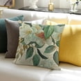 thumbnail image 3 of SHANXI  Home Sweet Home Eucalyptus Leaves Throw Pillow Covers Spring Summer Seasonal Decorations for Home 12x12in, 3 of 5